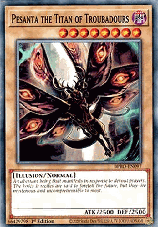 Pesanta the Titan of Troubadours