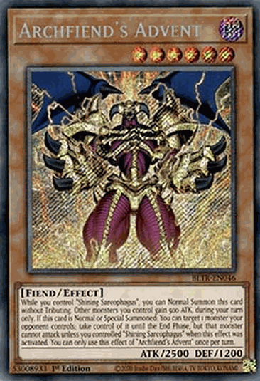 Archfiend’s Advent (V.1 - Secret Rare)