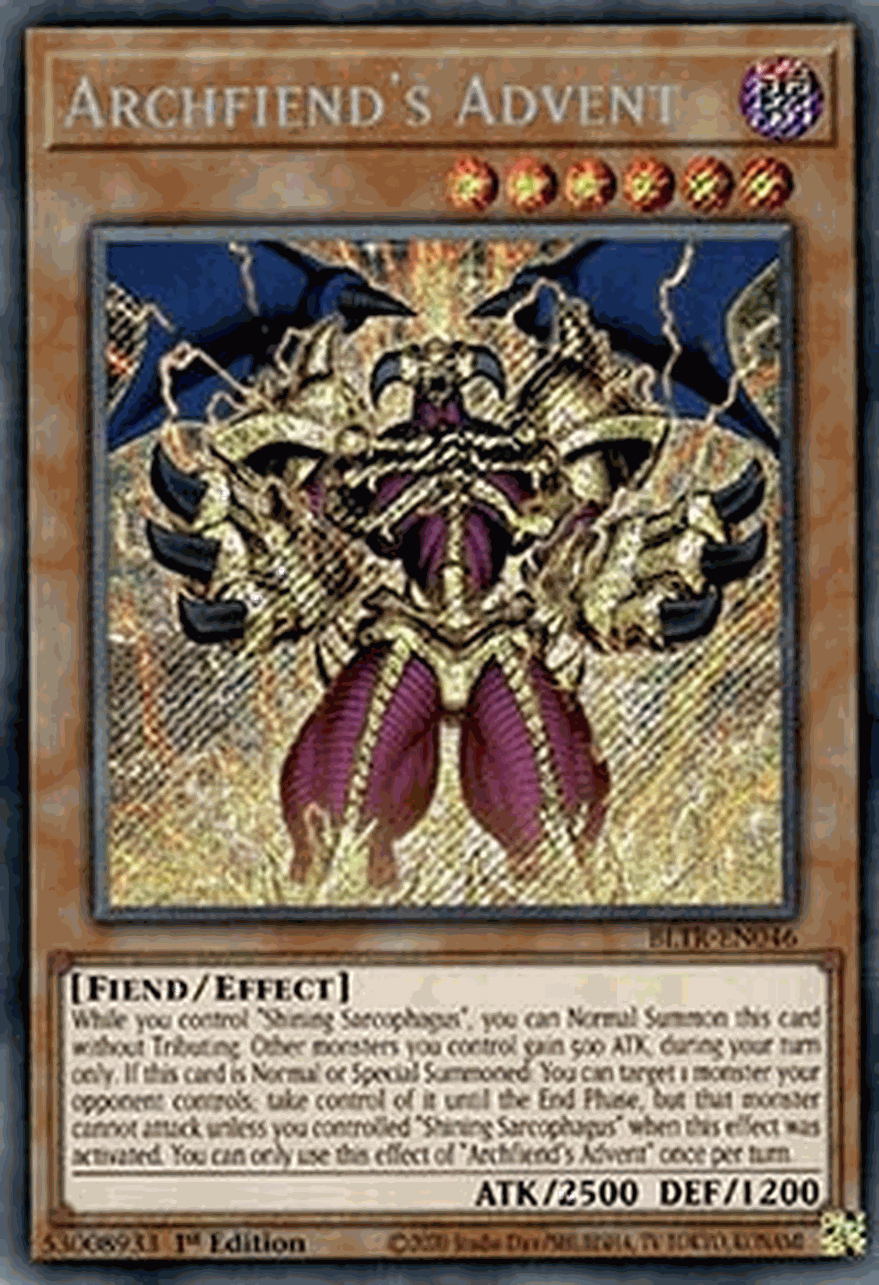 Archfiend’s Advent (V.1 - Secret Rare)