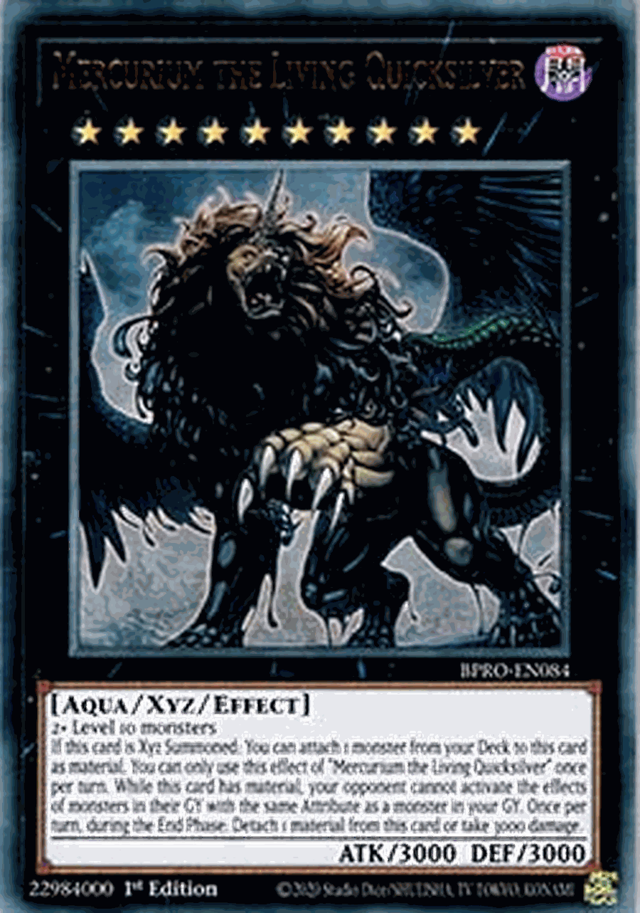 Mercurium the Living Quicksilver (V.1 - Ultra Rare)