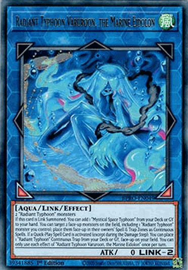 Radiant Typhoon Varuroon, the Marine Eidolon (V.1 - Ultra Rare)