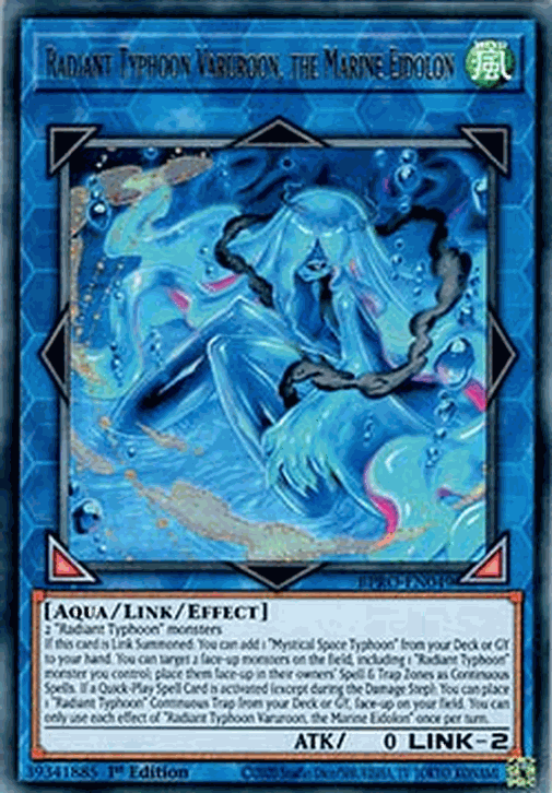 Radiant Typhoon Varuroon, the Marine Eidolon (V.1 - Ultra Rare)