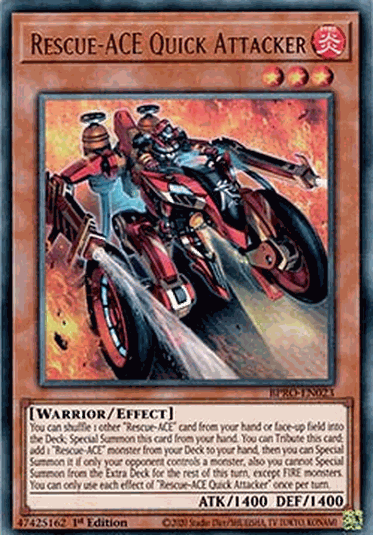 Rescue-ACE Quick Attacker (V.1 - Ultra Rare)