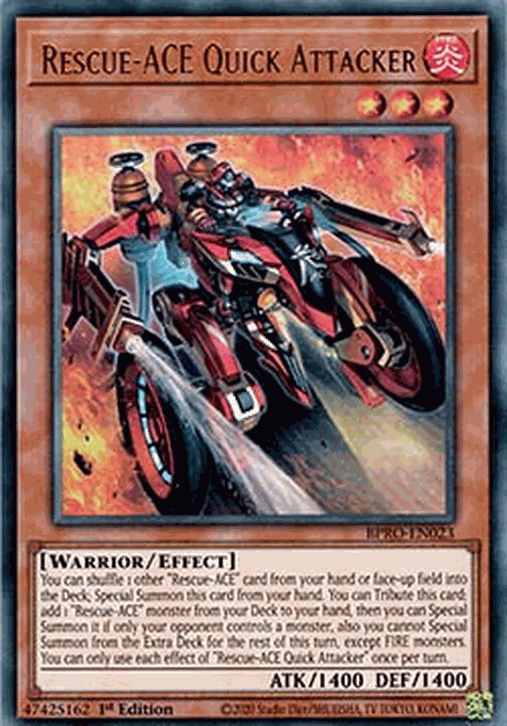 Rescue-ACE Quick Attacker (V.1 - Ultra Rare)