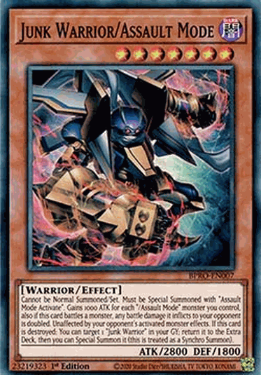 Junk Warrior/Assault Mode