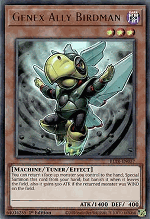 Genex Ally Birdman (V.1 - Ultra Rare)