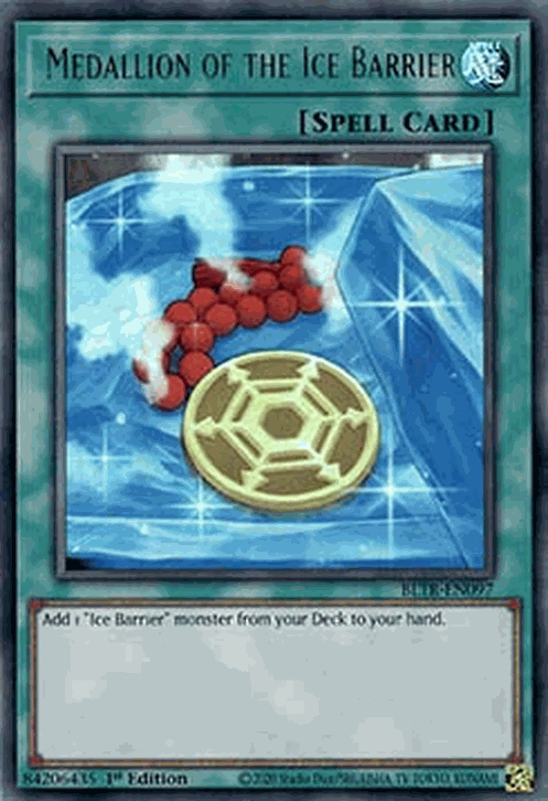Medallion of the Ice Barrier (V.1 - Ultra Rare)