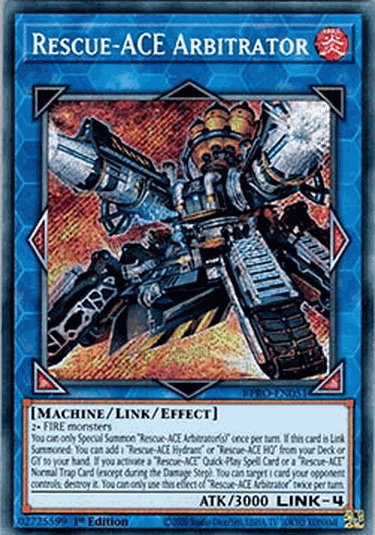 Rescue-ACE Arbitrator (V.1 - Secret Rare)