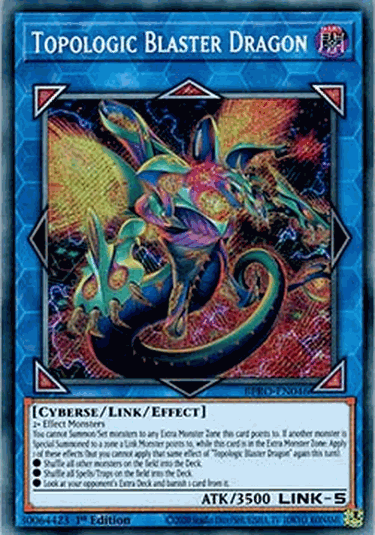 Topologic Blaster Dragon (V.1 - Secret Rare)