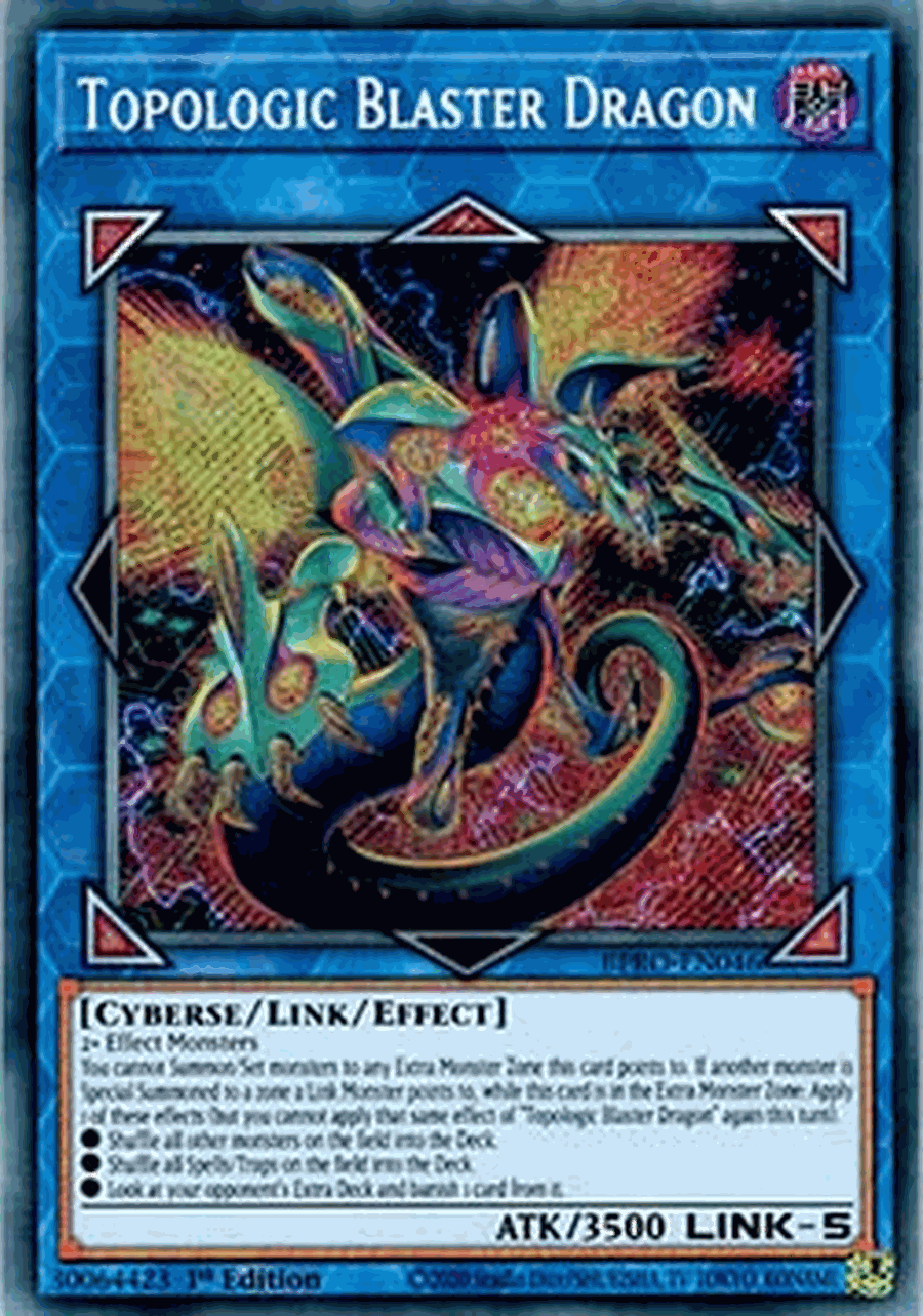 Topologic Blaster Dragon (V.1 - Secret Rare)