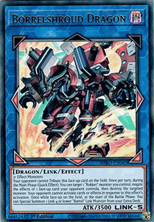 Borrelshroud Dragon (V.1 - Ultra Rare)