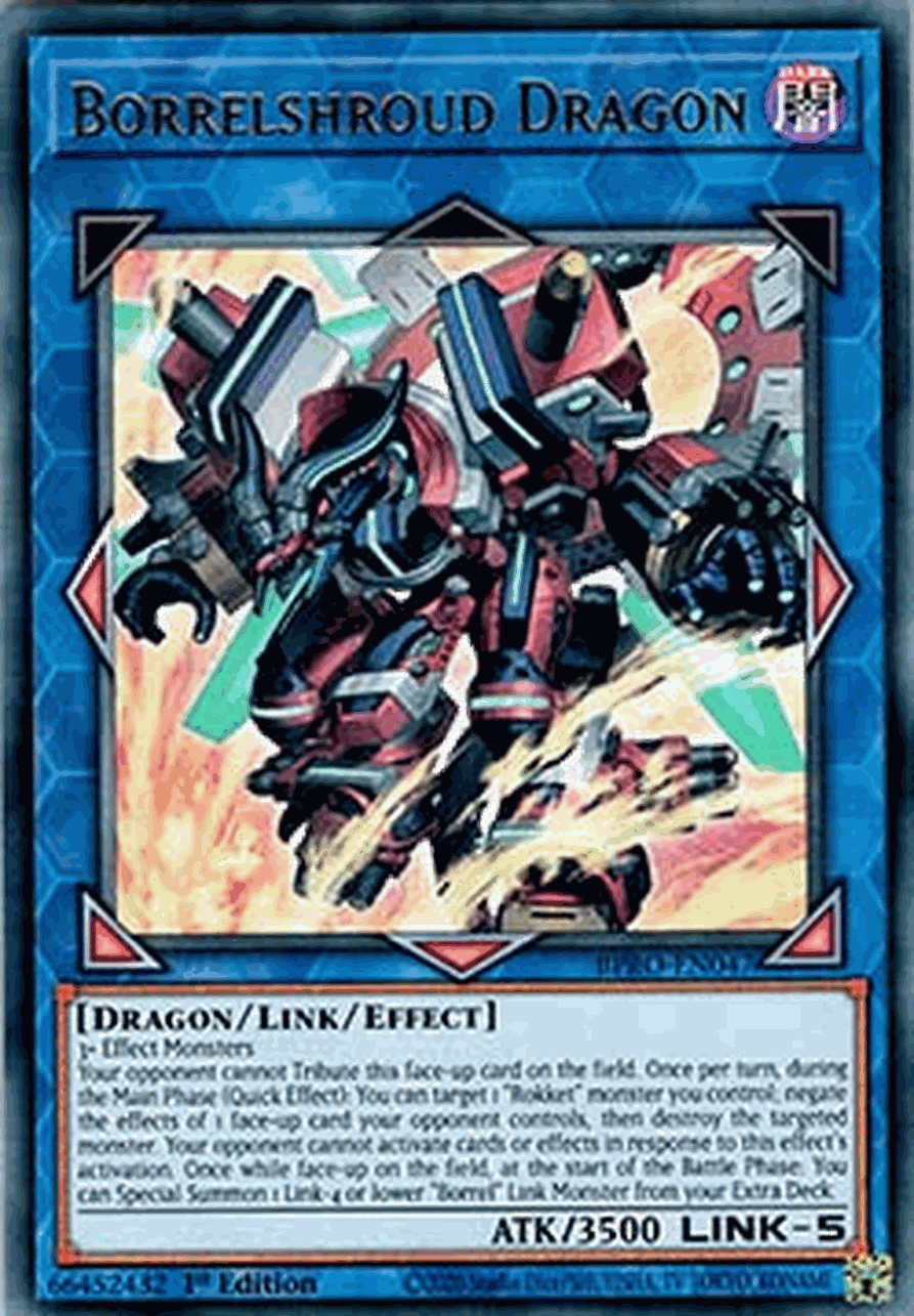 Borrelshroud Dragon (V.1 - Ultra Rare)