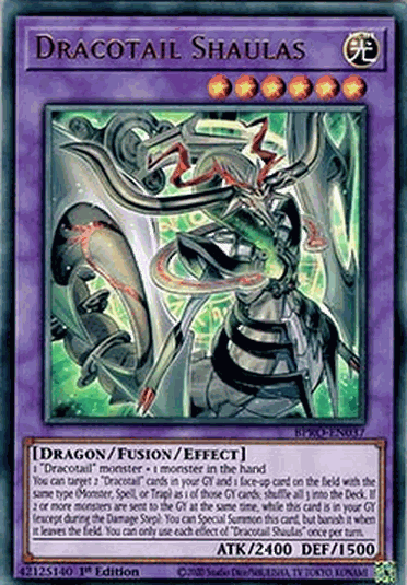 Dracotail Shaulas (V.1 - Ultra Rare)