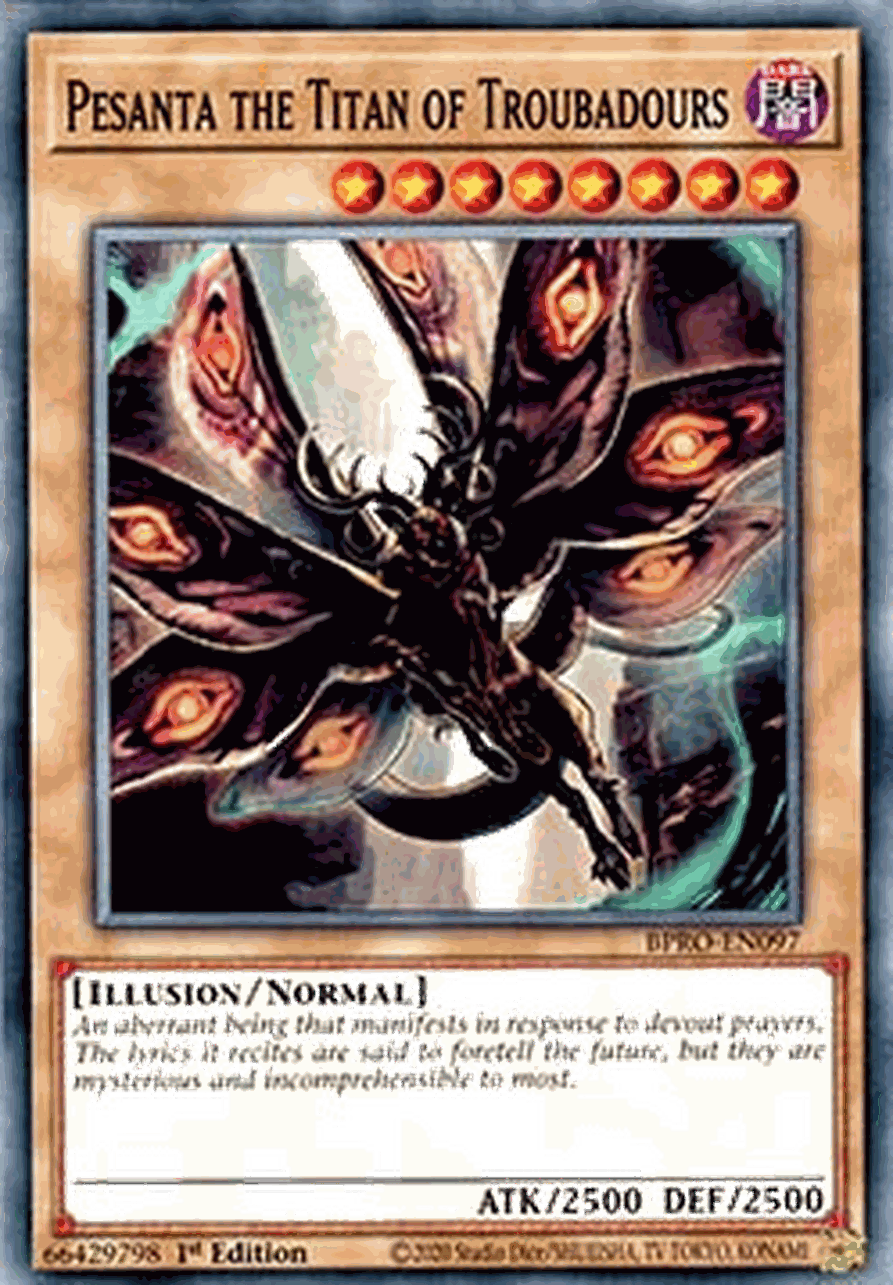 Pesanta the Titan of Troubadours