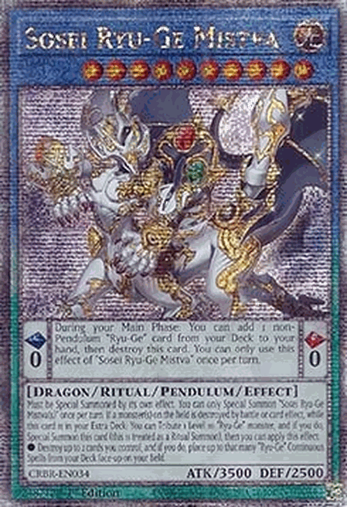 Sosei Ryu-Ge Mistva (V.2 - Quarter Century Secret Rare)