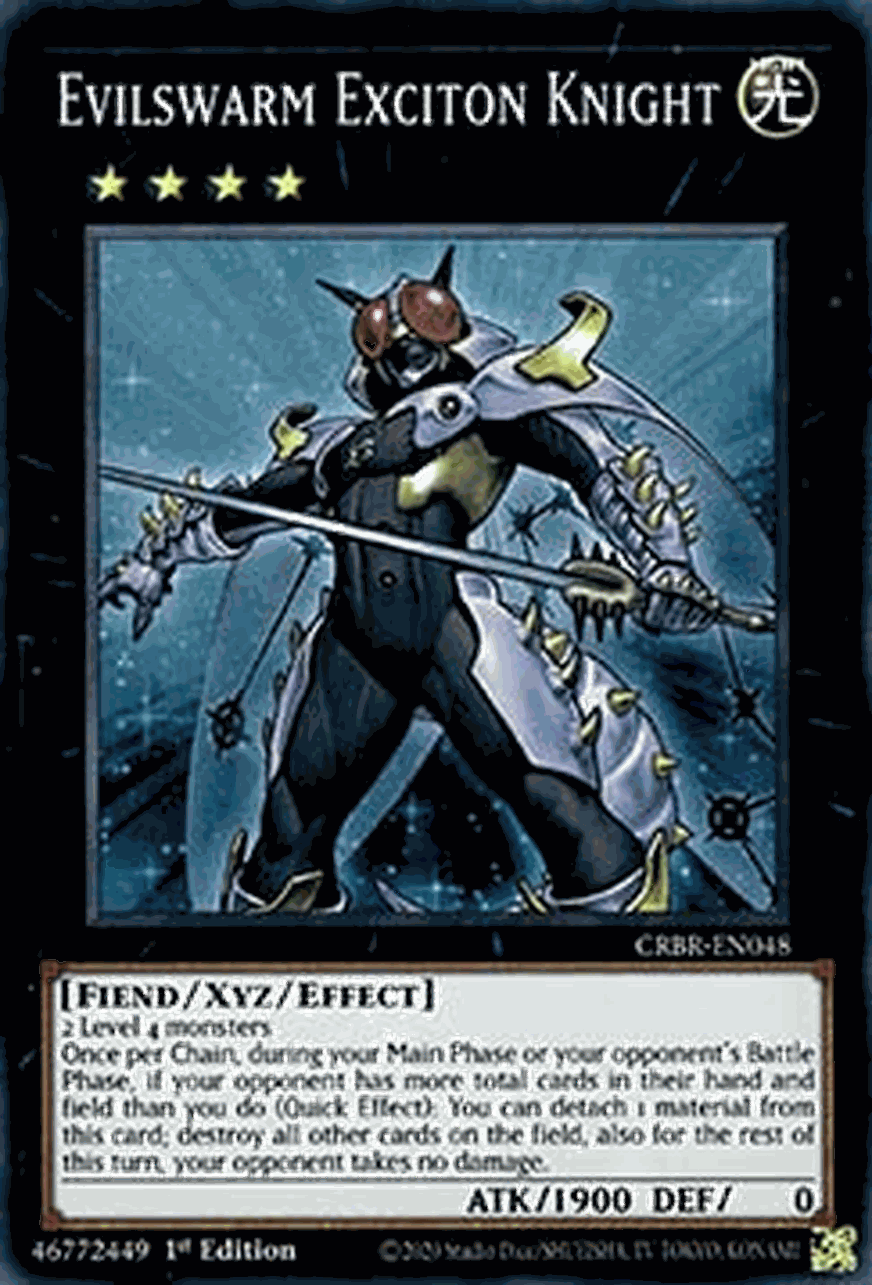 Evilswarm Exciton Knight (V.2 - Super Rare)