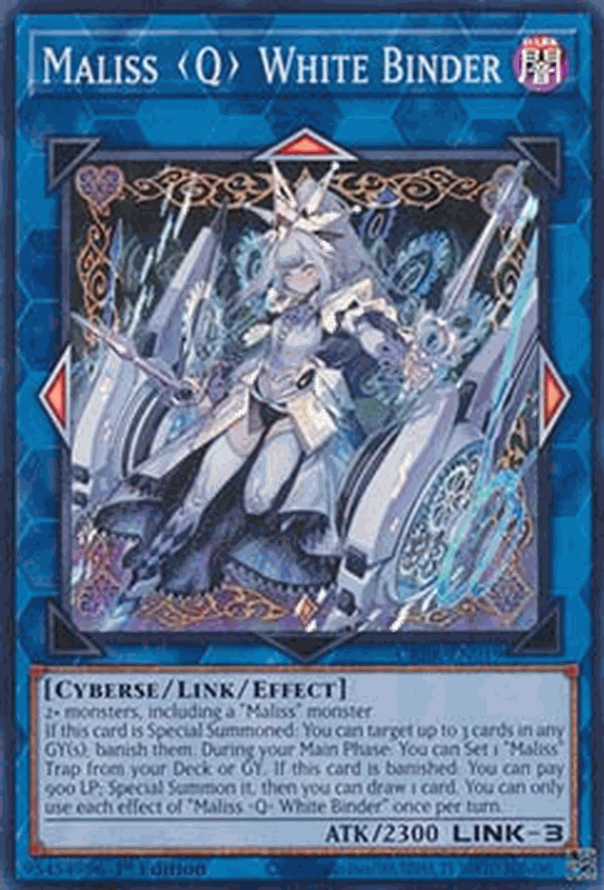 Maliss Q White Binder (V.1 - Super Rare)
