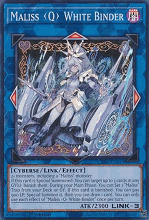 Maliss Q White Binder (V.1 - Super Rare)