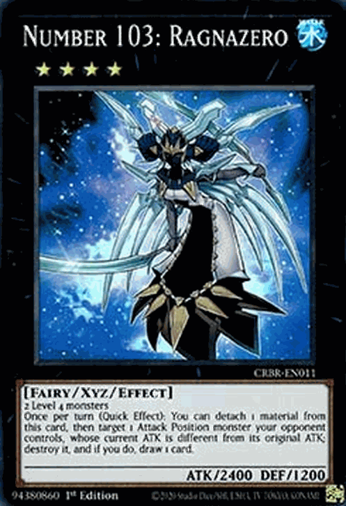 Number 103: Ragnazero (V.2 - Super Rare)