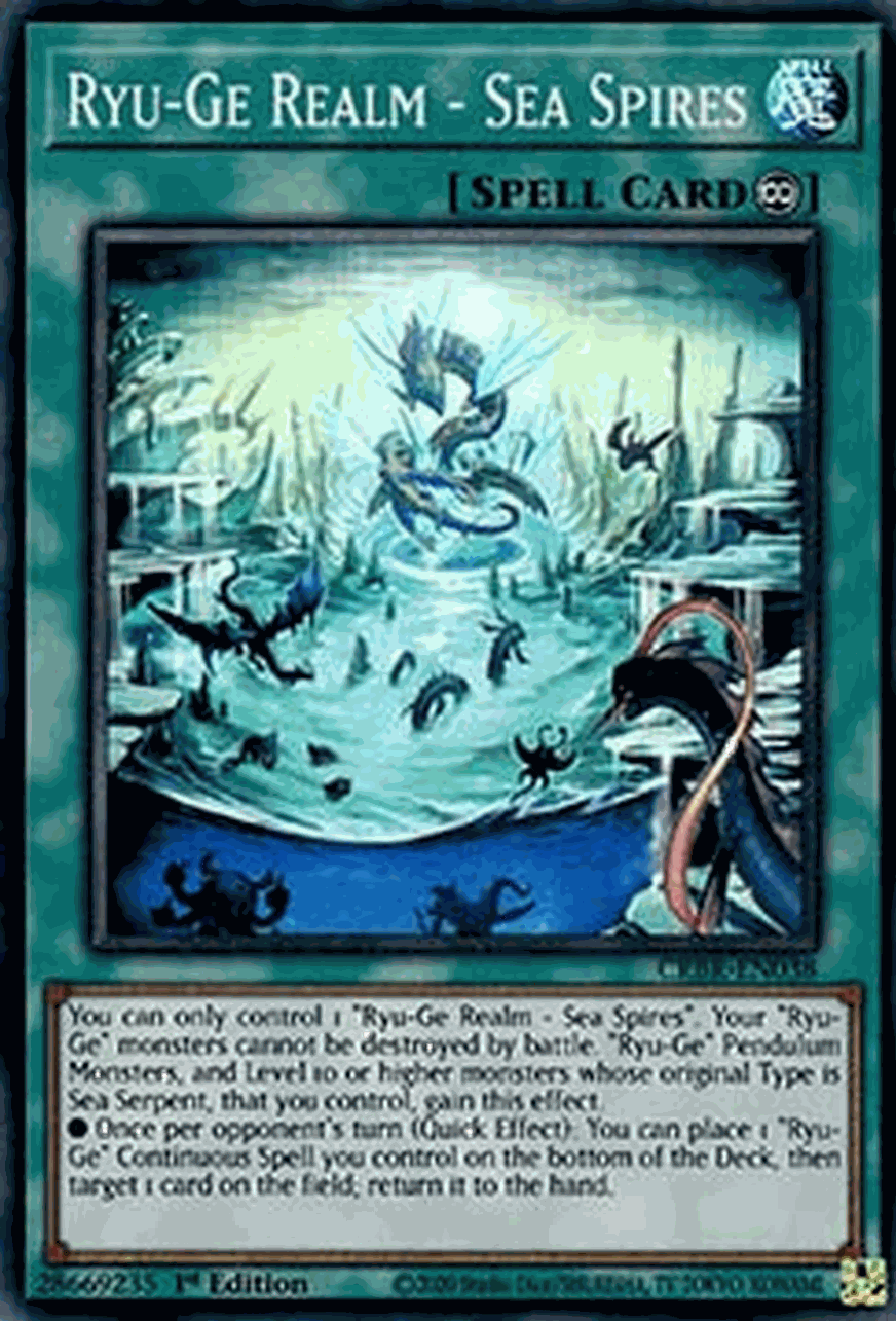 Ryu-Ge Realm - Sea Spires (V.2 - Super Rare)