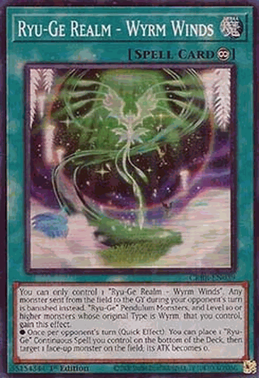 Ryu-Ge Realm - Wyrm Winds (V.2 - Super Rare)