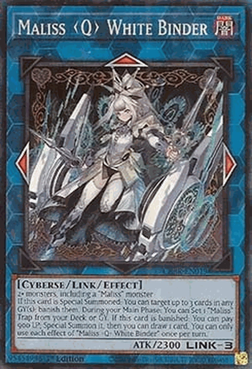 Maliss Q White Binder (V.2 - Collectors Rare)