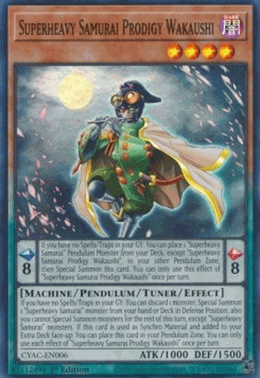 Superheavy Samurai Prodigy Wakaushi