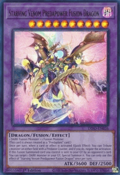 Starving Venom Predapower Fusion Dragon