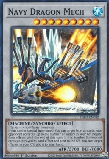 Navy Dragon Mech