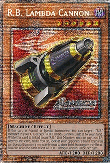 R.B. Lambda Cannon (V.2 - Starlight Rare)