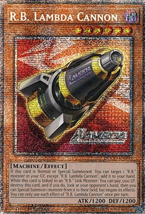 R.B. Lambda Cannon (V.2 - Starlight Rare)