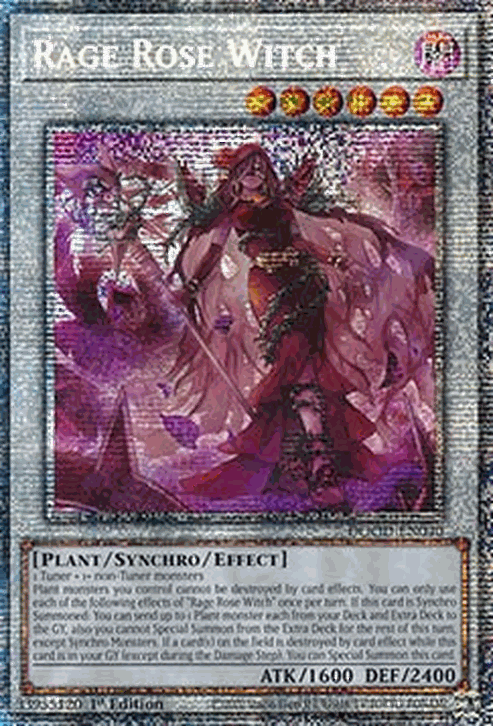 Rage Rose Witch (V.2 - Starlight Rare)