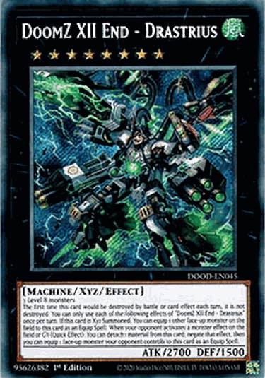 DoomZ XII End - Drastrius (V.1 - Secret Rare)