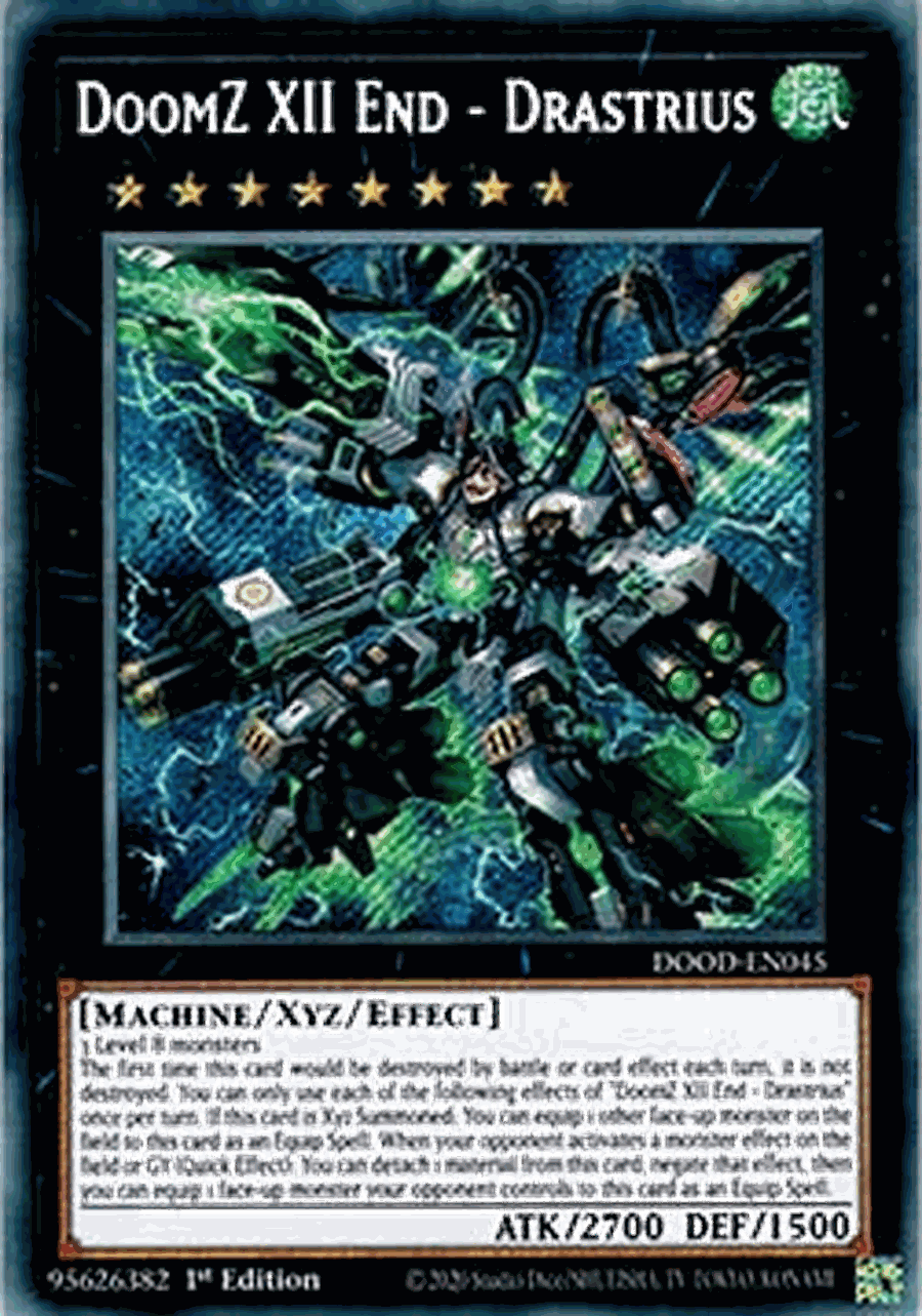 DoomZ XII End - Drastrius (V.1 - Secret Rare)