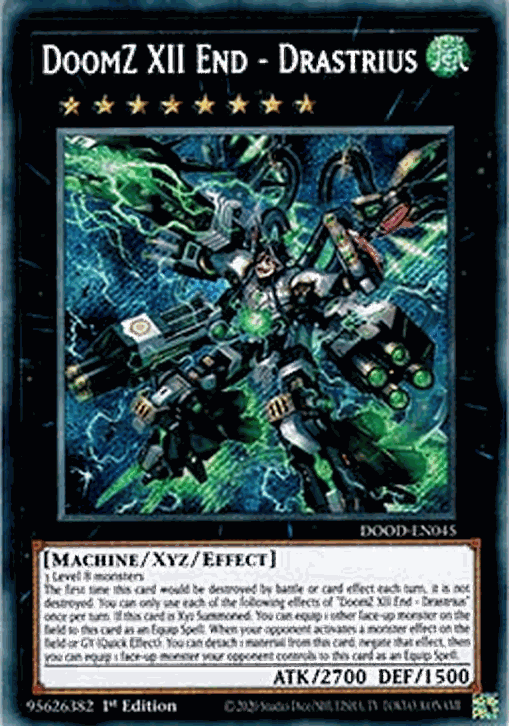 DoomZ XII End - Drastrius (V.1 - Secret Rare)