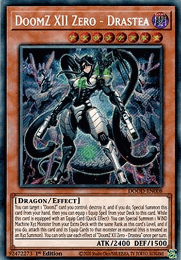DoomZ XII Zero - Drastea (V.1 - Secret Rare)