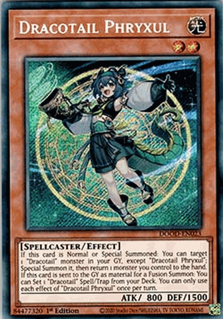 Dracotail Phryxul (V.1 - Secret Rare)