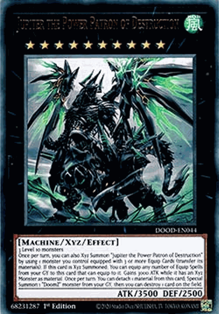 Jupiter the Power Patron of Destruction (V.1 - Ultra Rare)