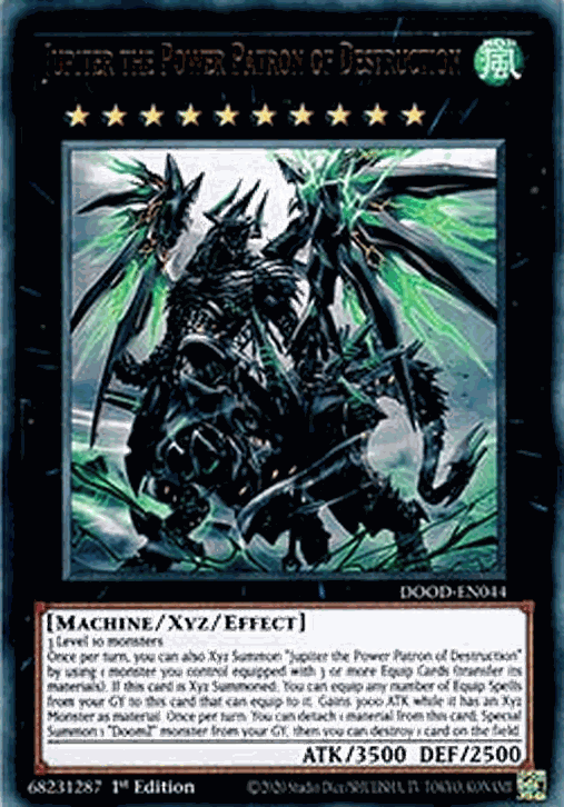 Jupiter the Power Patron of Destruction (V.1 - Ultra Rare)