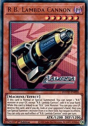 R.B. Lambda Cannon (V.1 - Ultra Rare)