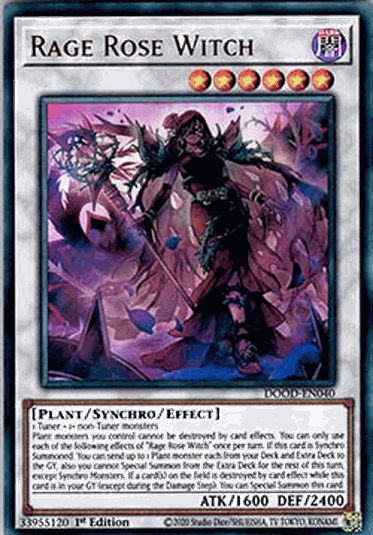 Rage Rose Witch (V.1 - Ultra Rare)