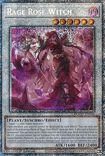 Rage Rose Witch (V.2 - Starlight Rare)