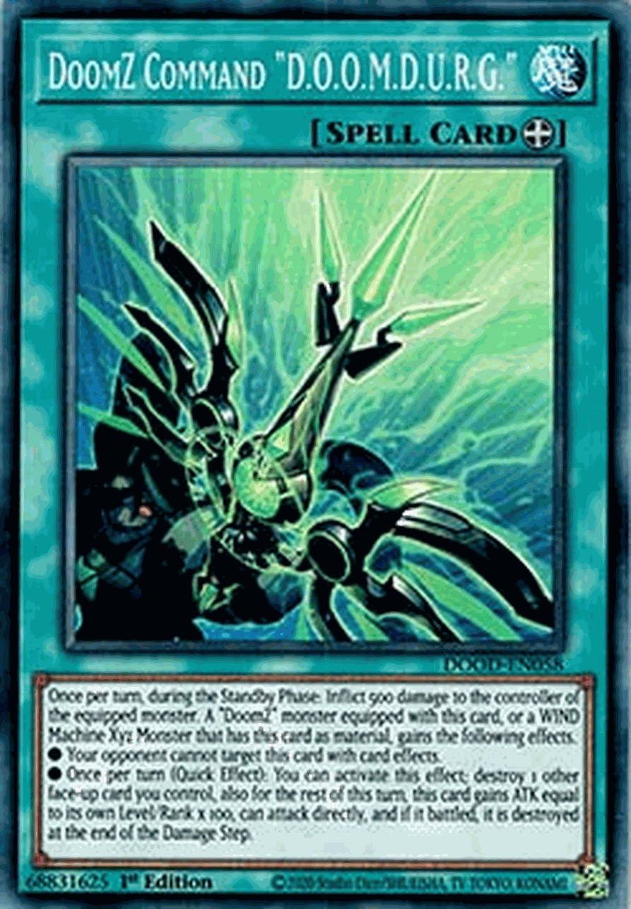 DoomZ Command ”D.O.O.M.D.U.R.G.”