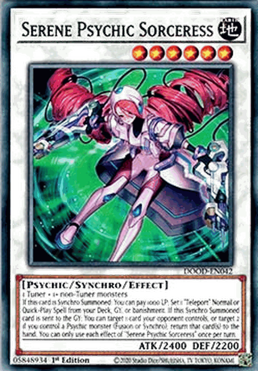 Serene Psychic Sorceress