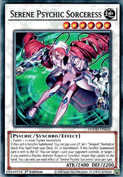 Serene Psychic Sorceress