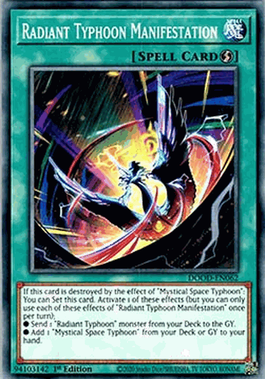 Radiant Typhoon Manifestation