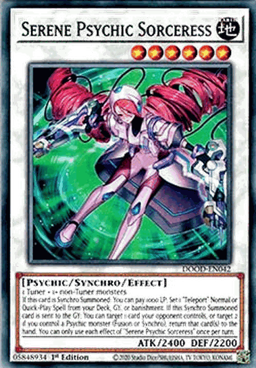 Serene Psychic Sorceress