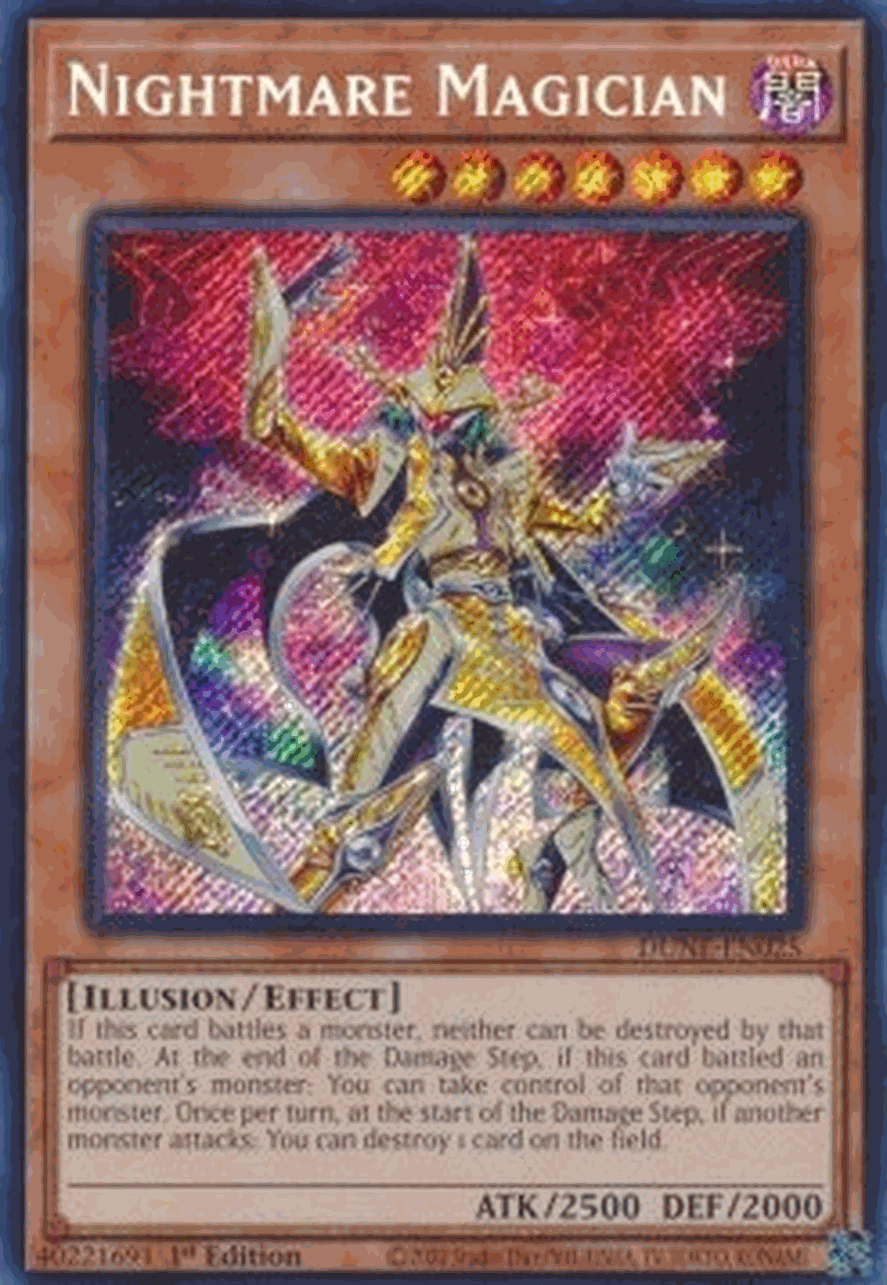 Nightmare Magician (V.1 - Secret Rare)