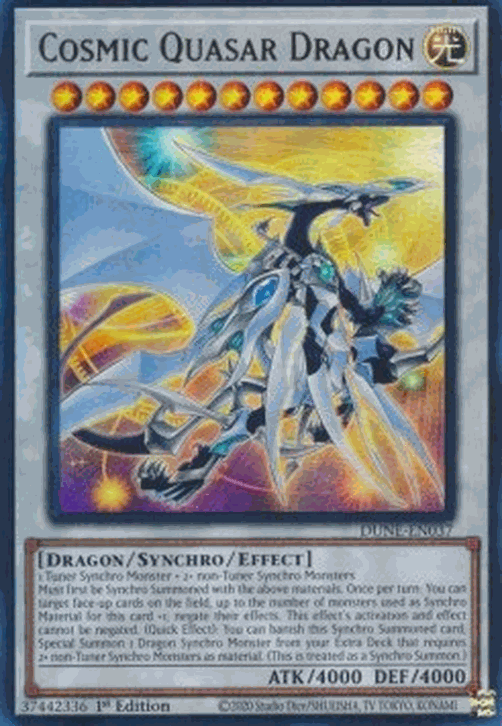 Cosmic Quasar Dragon (V.1 - Ultra Rare)