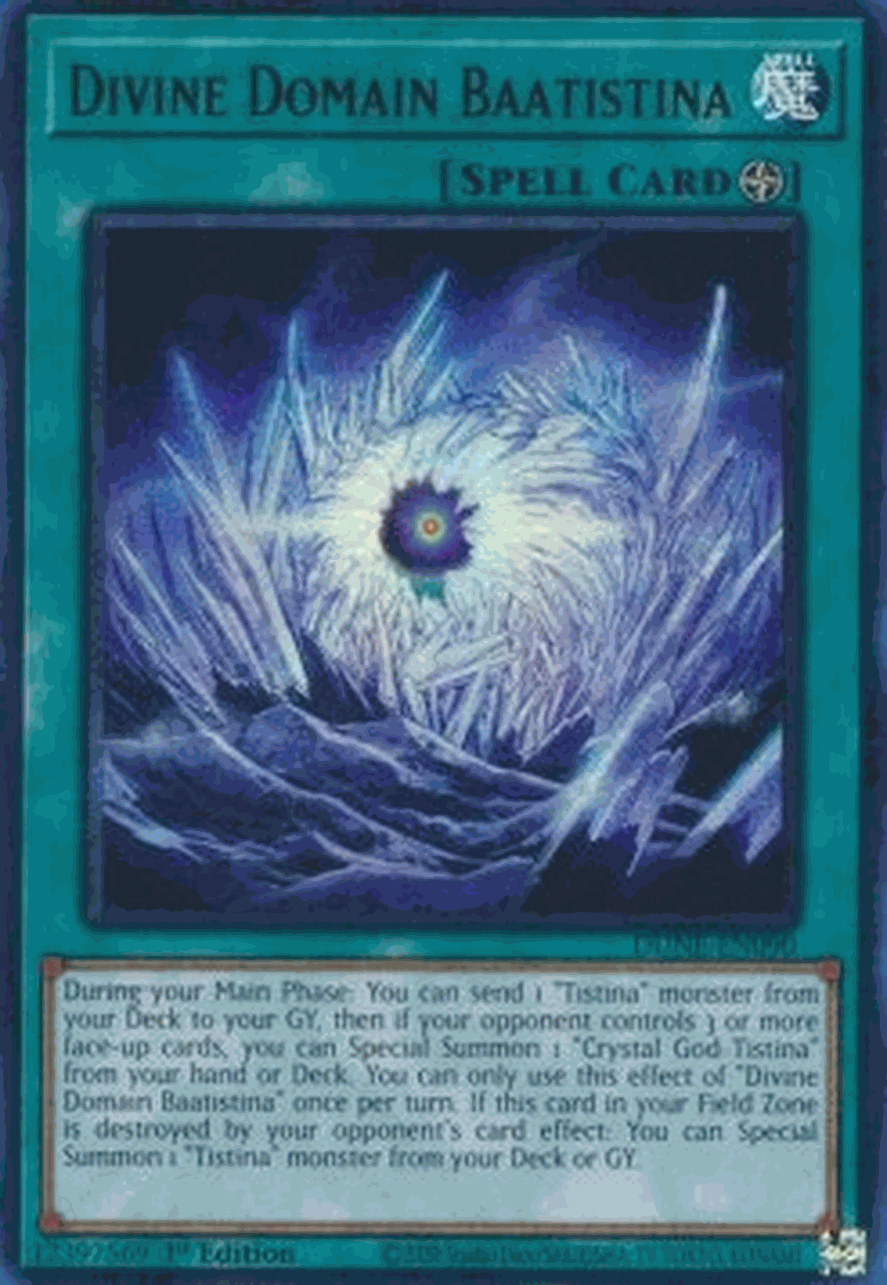 Divine Domain Baatistina (V.1 - Ultra Rare)